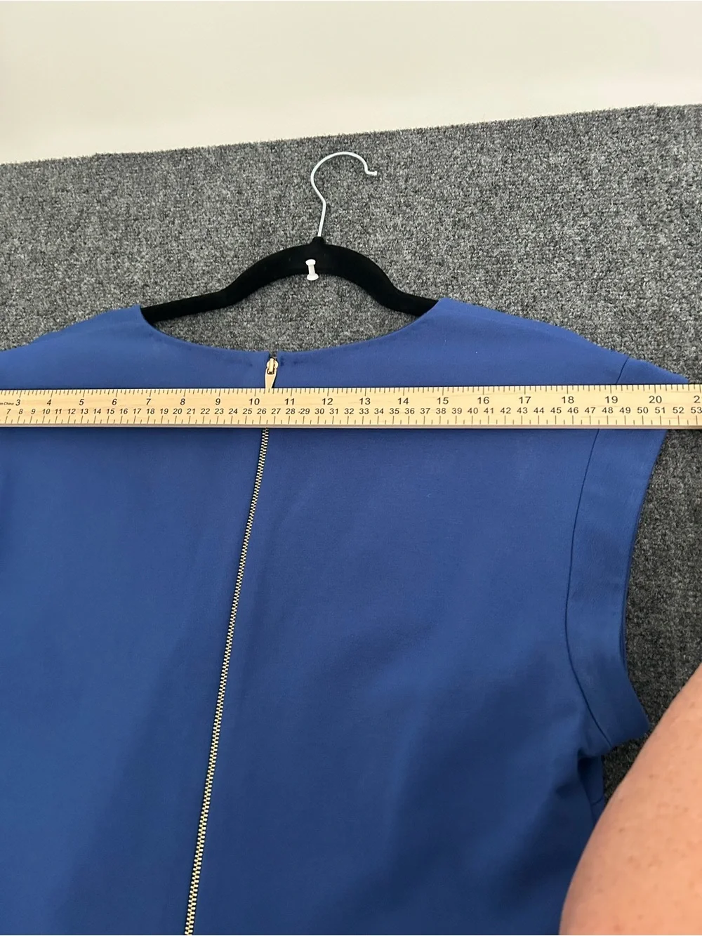 Kate Spade V-Neck Shift Dress - Blue